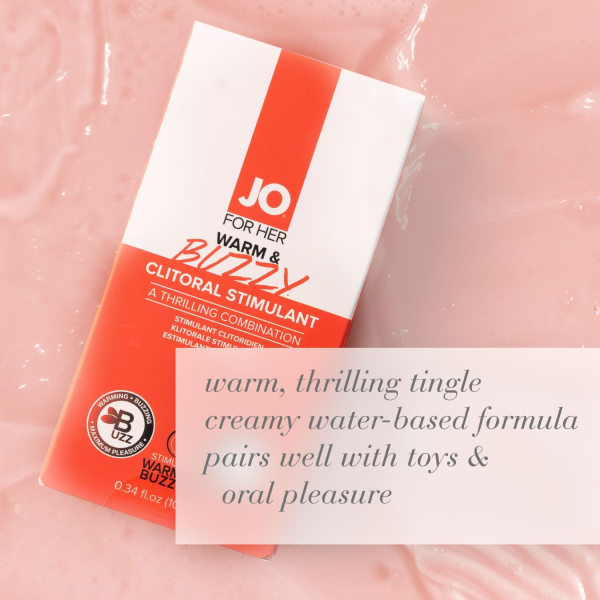 System JO BUZZY & WARM Stimulant 10ml Cheap - Image 3