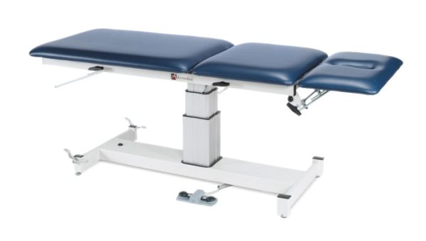 treatment table - electric pedestal hi-low, 76  L x 27  W x 24  - 36  H, 3-section Online Sale
