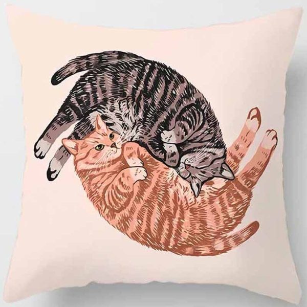 Feline Cushion Covers Cheap - Image 2